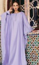 Starlynn Kaftan in Periwinkle Lilac