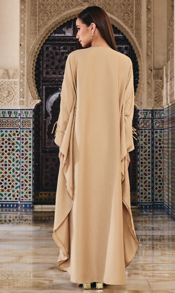 Starlynn Kaftan in Nude Brown