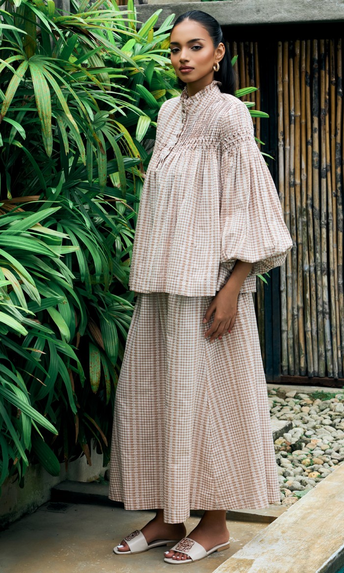 Tamara Set in Oat Brown