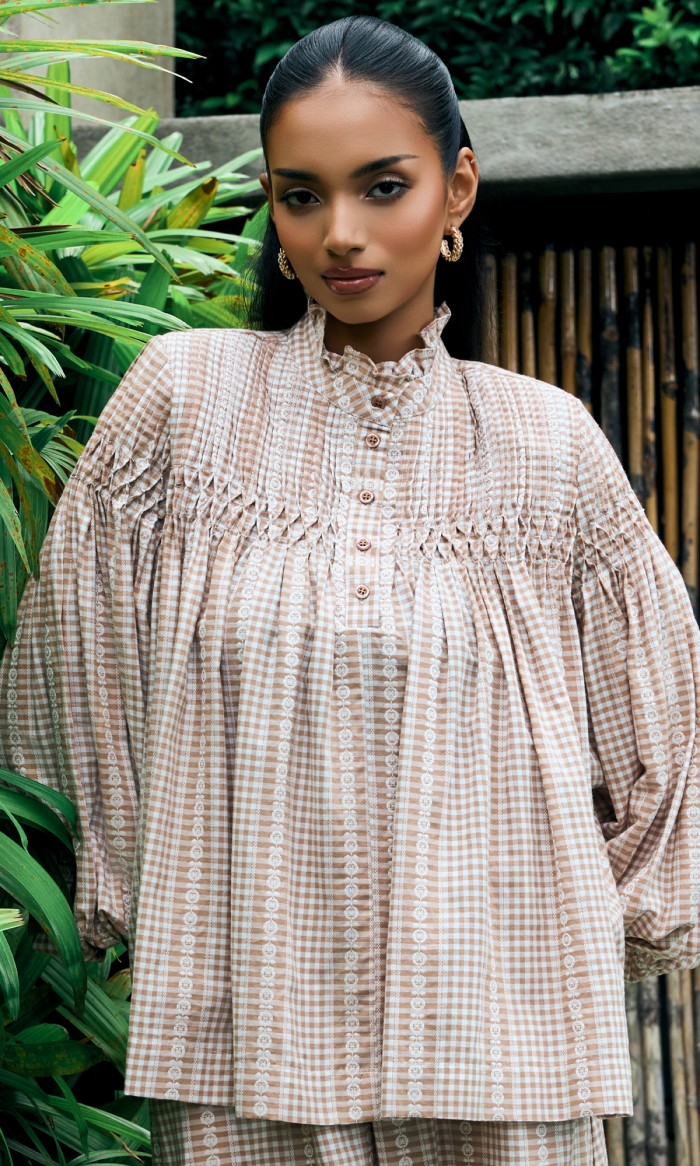 Tamara Set in Oat Brown