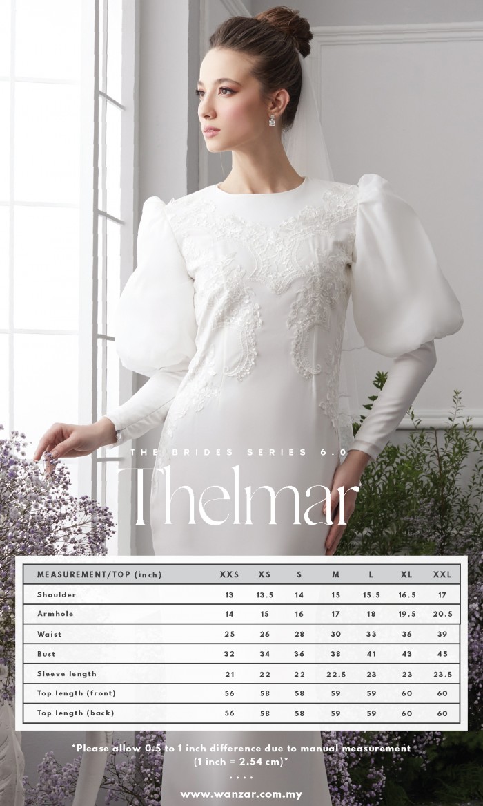 Thelmar Dress in White