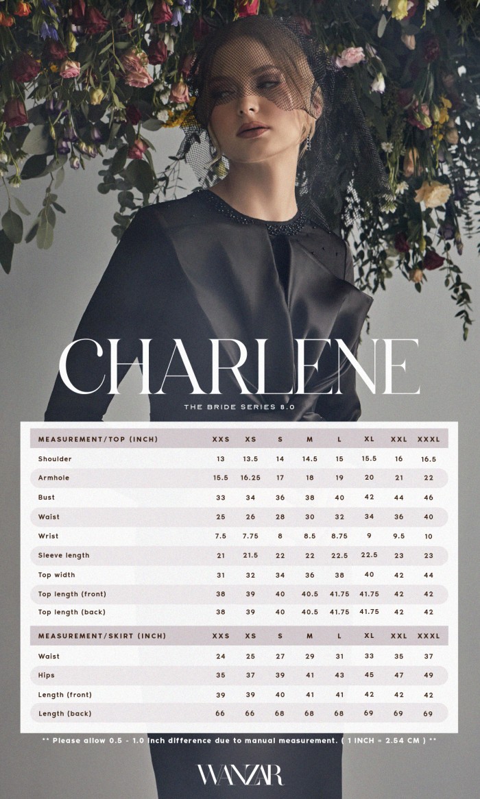 Charlene Brides in Black