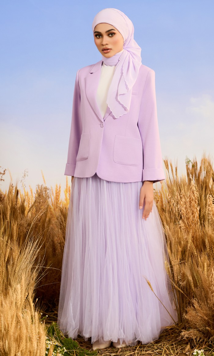 Tiffany Suit in Pale Lavender