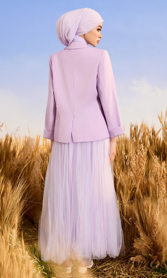 Tiffany Suit in Pale Lavender