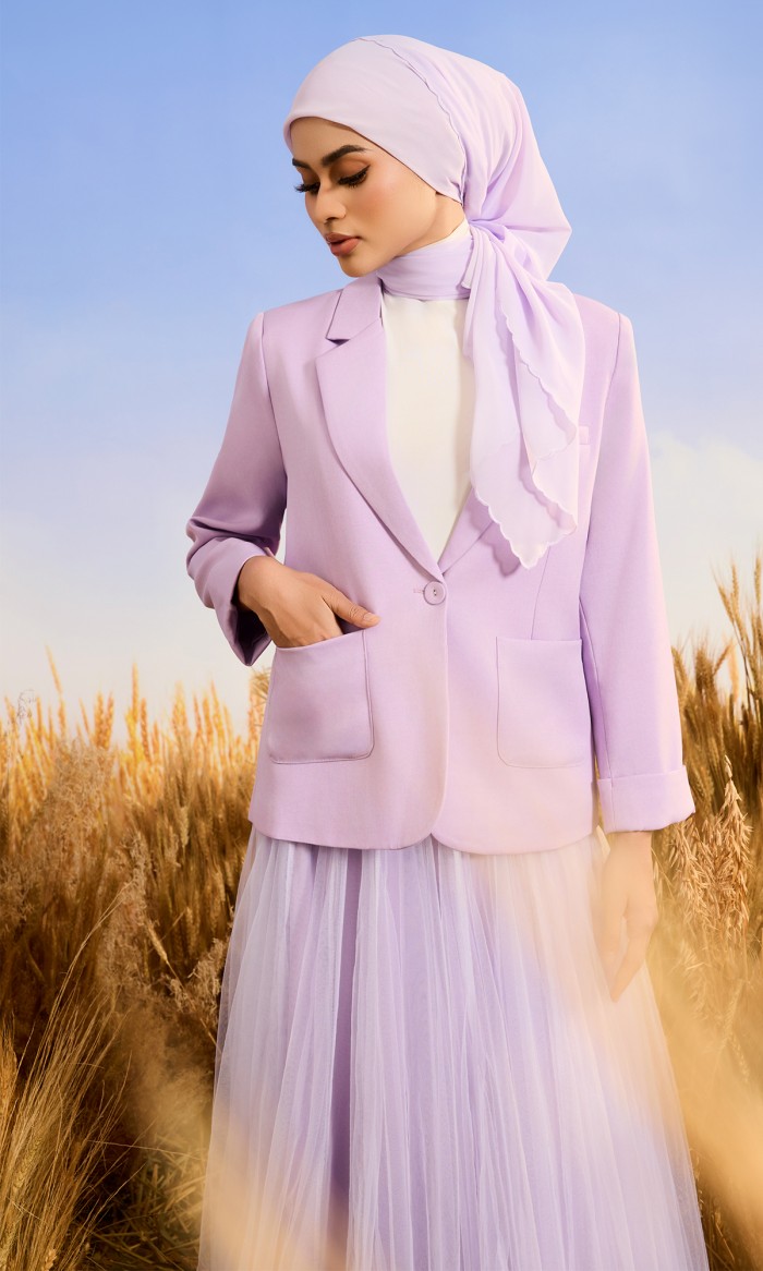 Tiffany Suit in Pale Lavender