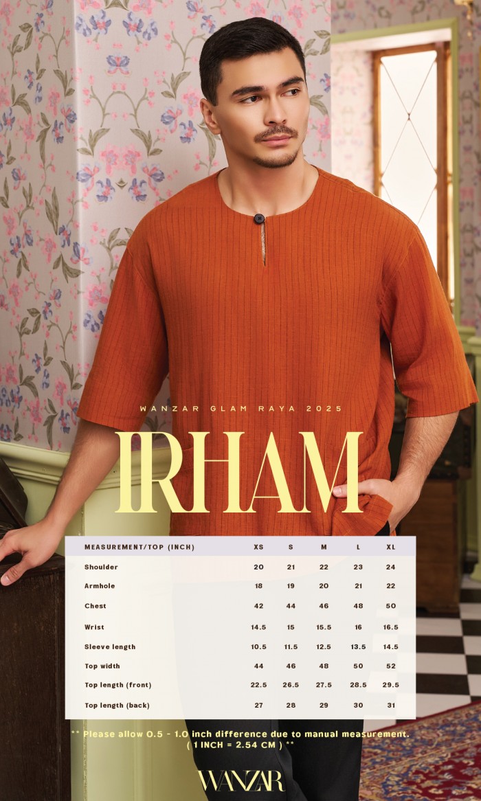 Irham Kurta in Light Beige