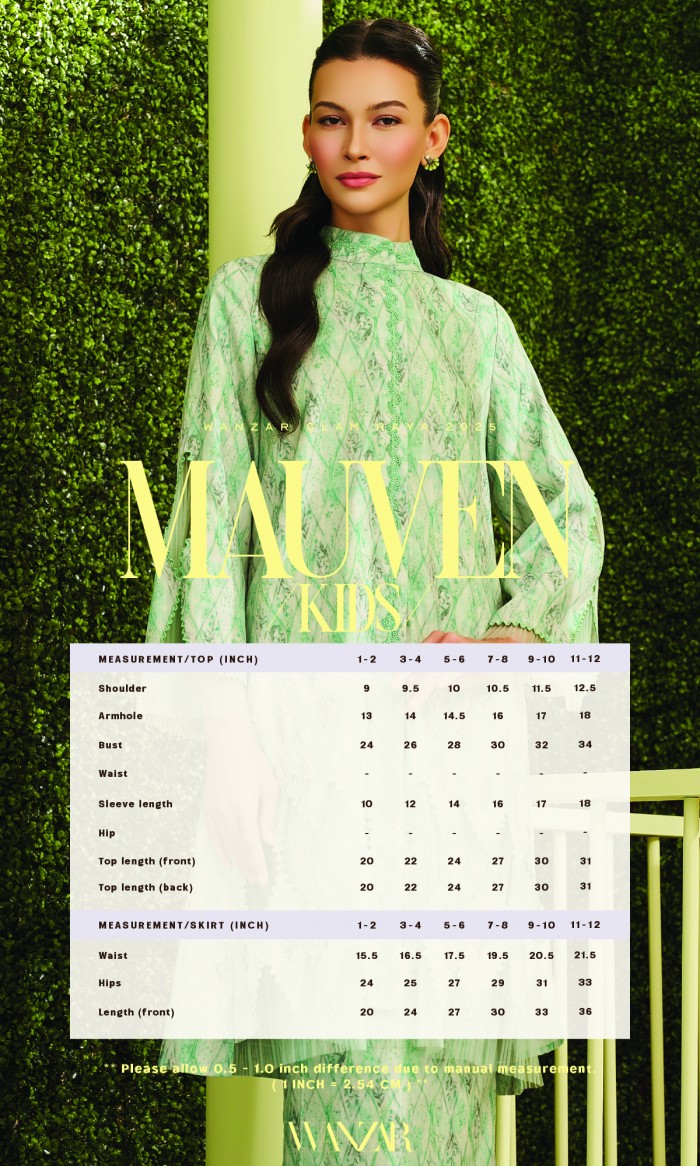 Mauven Kurung Kids in Beige Cream