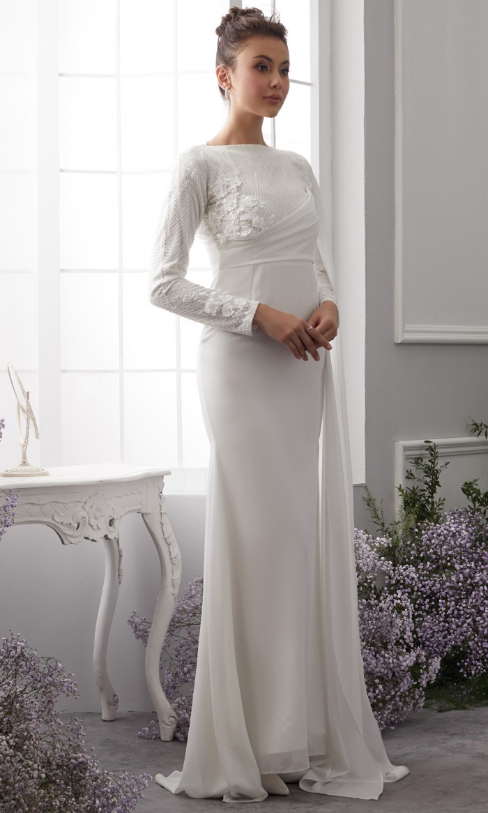Yasmeena Dress in Off White