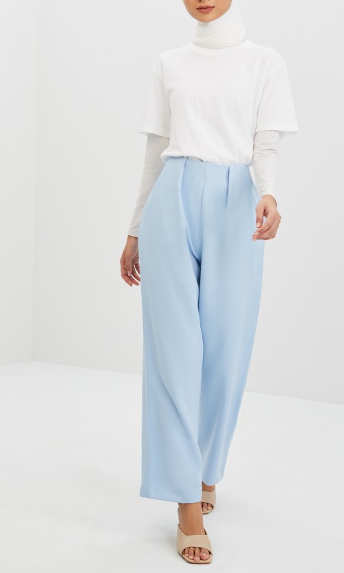 Kate Palazzo in Sky Blue