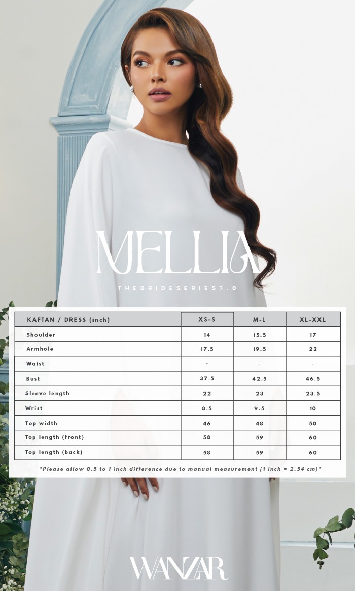 Melia Brides in Off White