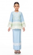 Ameelya Kurung Kids in Sky Blue