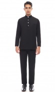Aaryan Baju Melayu in Black