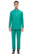 Aaryan Baju Melayu in Teal Green
