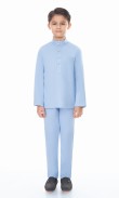 Aaryan Baju Melayu Kids in Pale Lavender