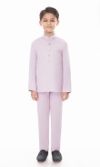 Aaryan Baju Melayu Kids in Lilac