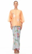 Dharweena Kurung in Atomic Tangerine