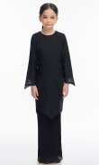 Gracelynn Kurung Kids in Tricorn Black