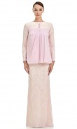 Veelda Kurung in Lavender Pink