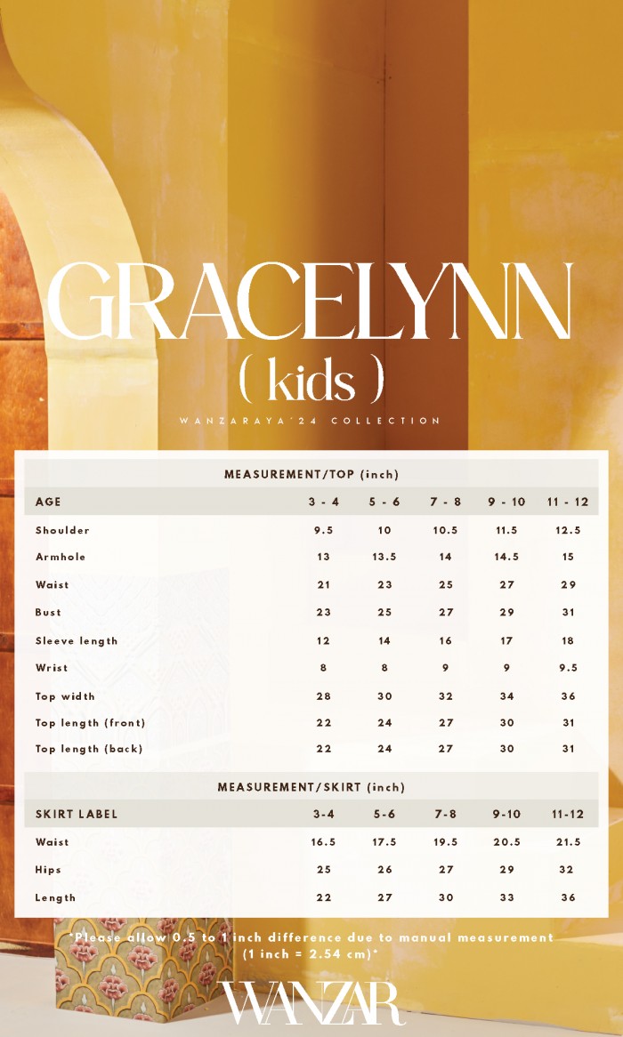 Gracelynn Kurung Kids in Tricorn Black
