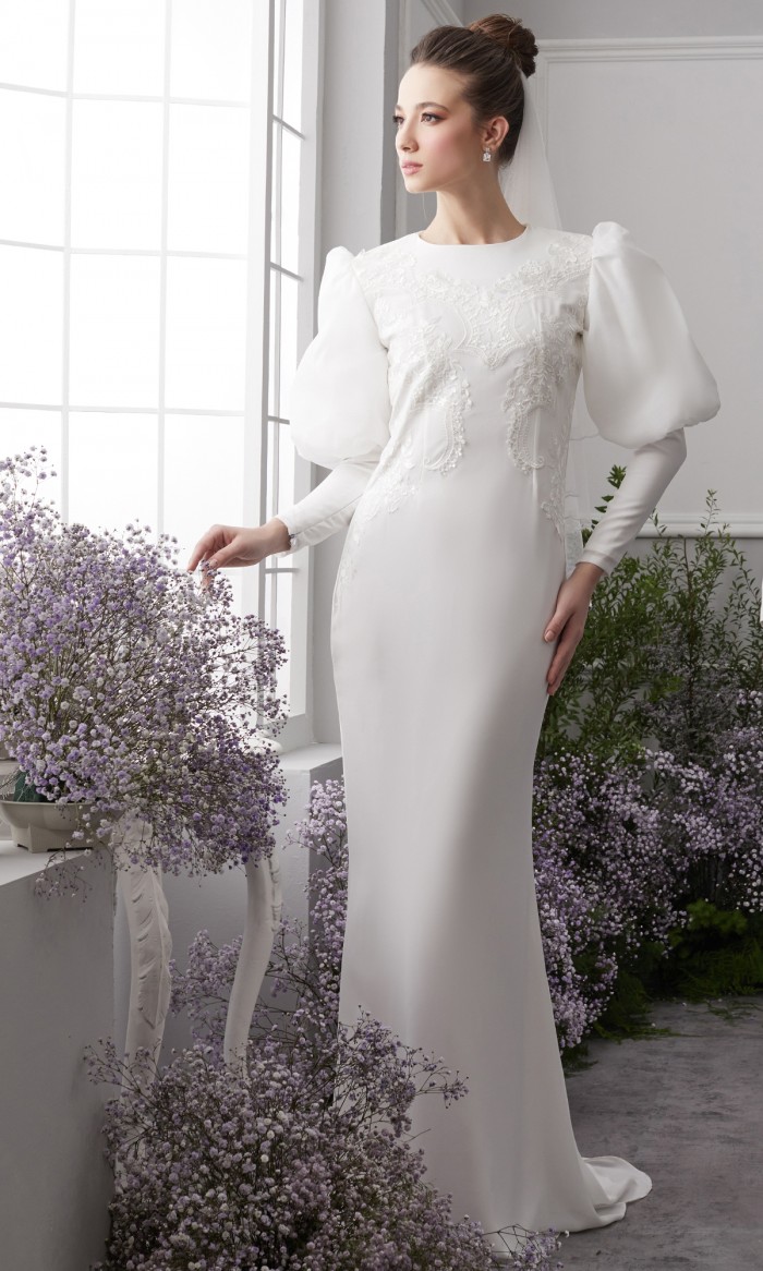 Thelmar Dress in White