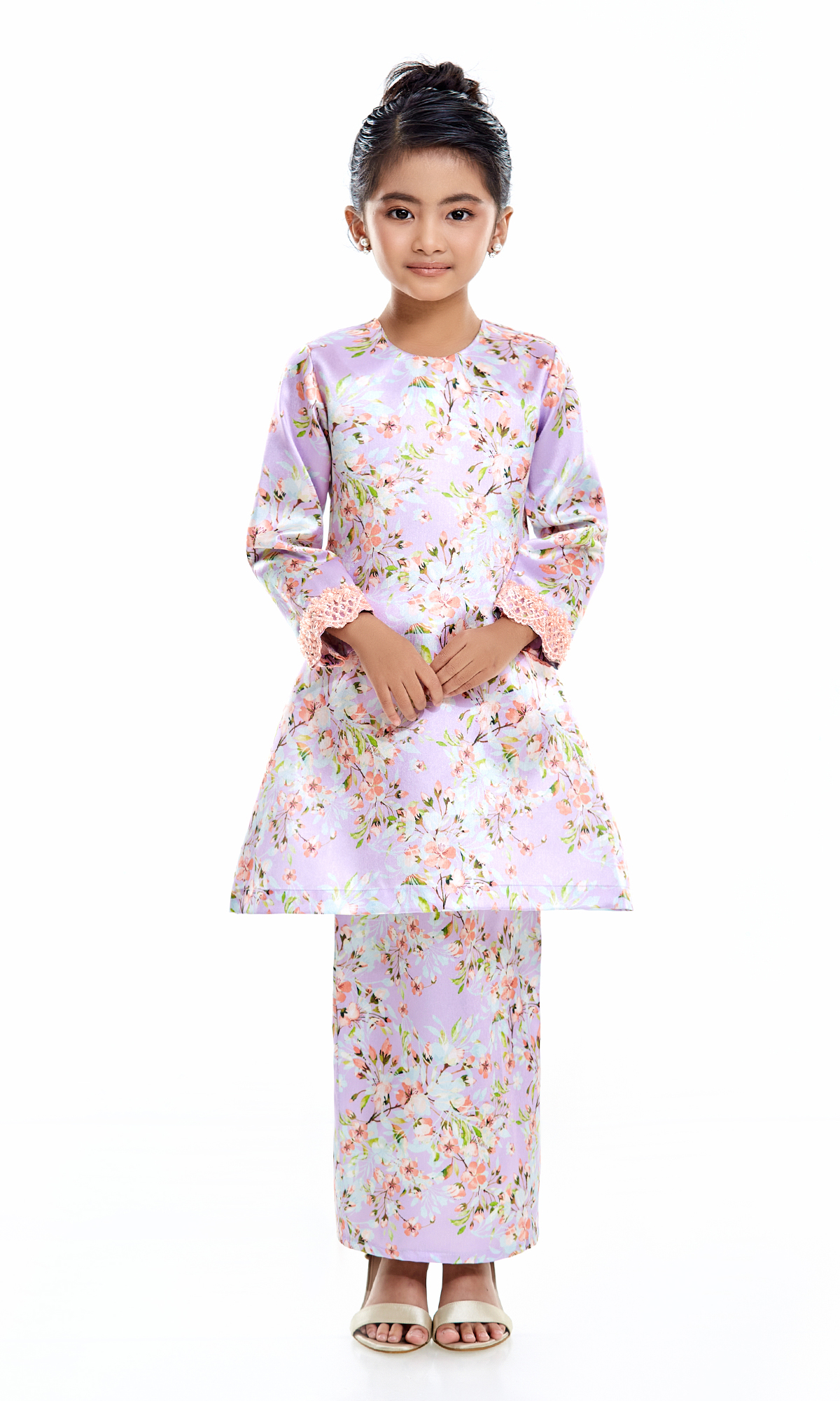 Kimono style baju kurung clearance